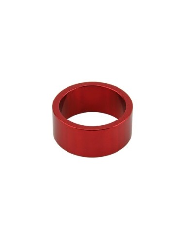 Headset Alloy Spacer 15mm x 1-1/8 Red.